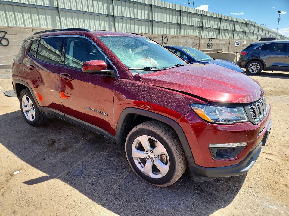 2021 Jeep VIN 3C4NJDBB2MT569241 COPART salvage auction — FRONT END, Nm - Cert Of Title-Salvage, sold $1,700 on 2026-08-03 (photo 4)