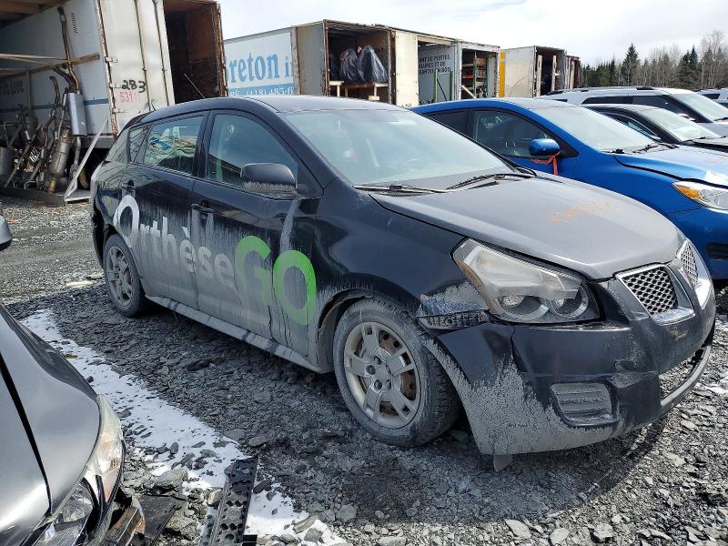 2009 Pontiac Vibe VIN 5Y2SP67069Z414244 COPART salvage auction — FRONT END, Qc - Gravement Accidente, sold $475 on 2026-07-14 (photo 4)