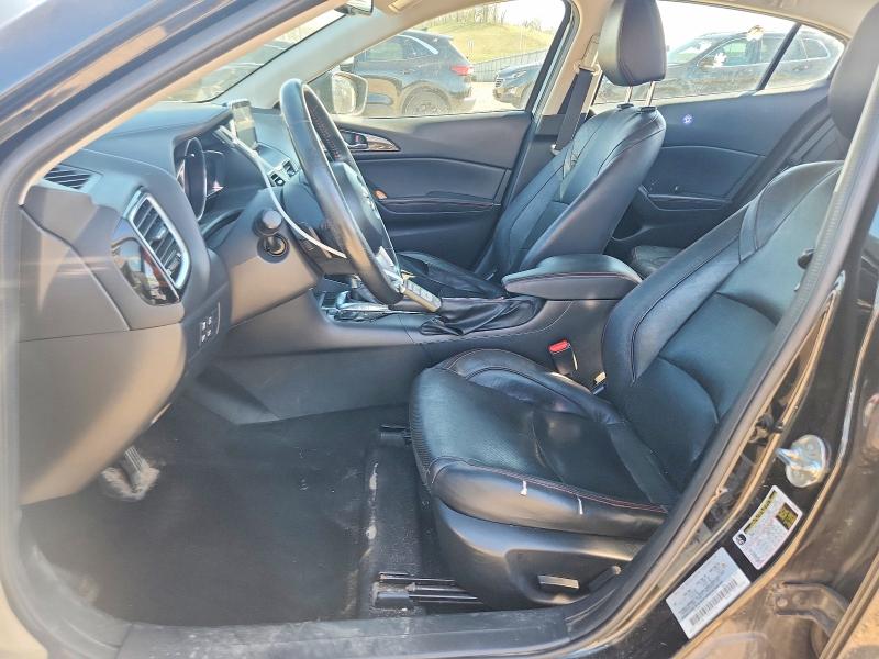2014 Mazda 3 VIN JM1BM1W36E1130998 COPART salvage auction — HAIL, Id - Salvage Certificate Of Title, sold $200 on 2026-07-21 (photo 7)