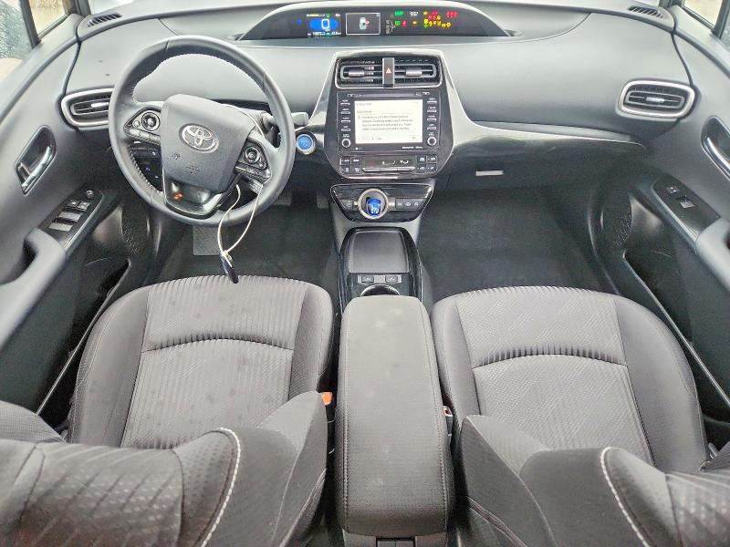 2021 Toyota Prius VIN JTDKAMFP2M3168258 COPART salvage auction — HAIL, Il - Salvage Certificate, sold $9,000 on 2026-07-29 (photo 8)