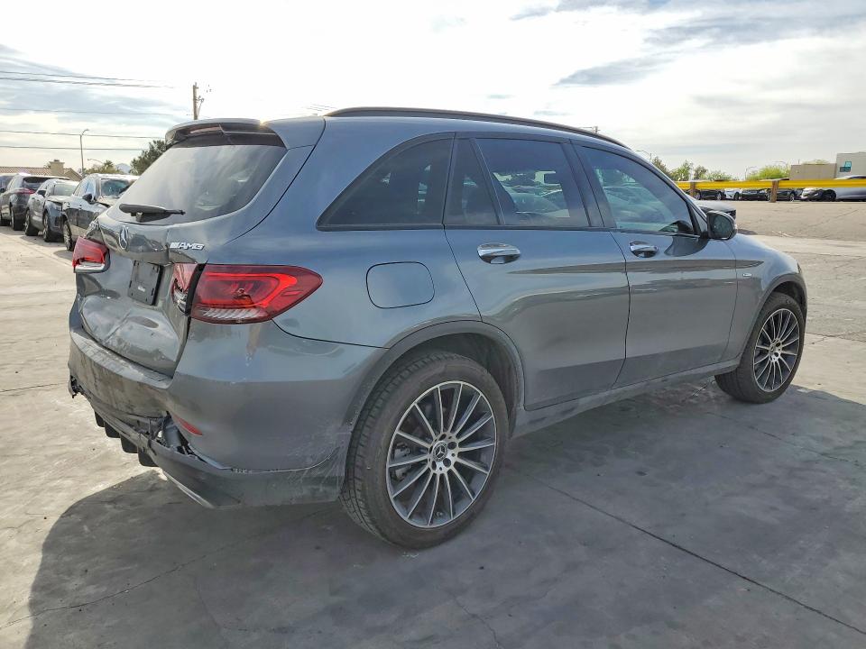 2021 Mercedes-benz Glc VIN W1N0G8DB8MF868569 COPART salvage auction — REAR END, Ut - Salvage Certificate, sold $13,700 on 2026-07-09 (photo 3)