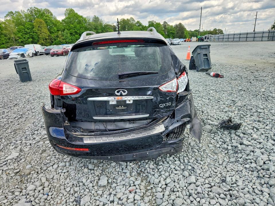 2016 Infiniti Qx50 VIN JN1BJ0RR8GM265889 COPART salvage auction — REAR END, NC - SALVAGE CERTIFICATE OF TITLE, sold $250 on 2026-07-15 (photo 6)