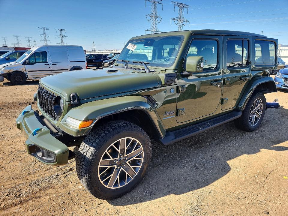 2024 Jeep Wrangler / VIN 1C4RJXU64RW198278 COPART salvage auction — REAR END, Il - Salvage Certificate, sold $10,800 on 2026-07-28 (photo 1)