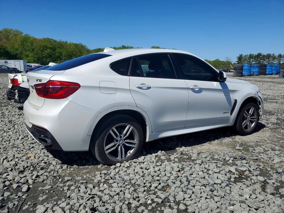 2015 BMW X6 VIN 5UXKU2C55F0F95390 COPART salvage auction — FRONT END, Nj - Cert Of Title-Salvage, sold $6,700 on 2026-07-13 (photo 3)