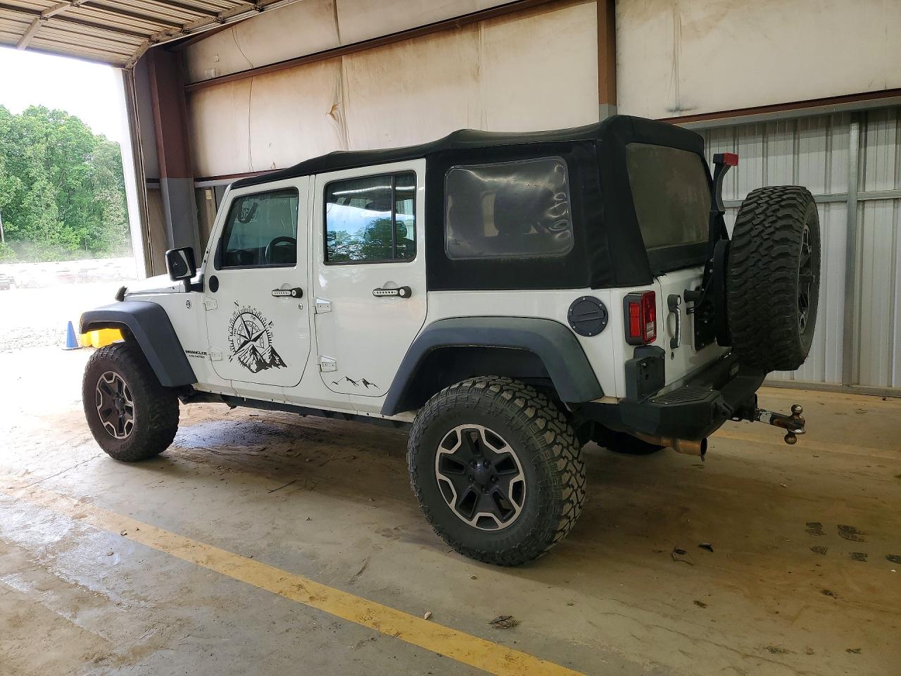 2017 Jeep Wrangler Unlimited VIN 1C4BJWDGXHL524542 COPART salvage auction — Minor Dent/Scratches, NC - DEALER ONLY CLEAN TITLE, sold $7,100 on 2026-07-01 (photo 2)