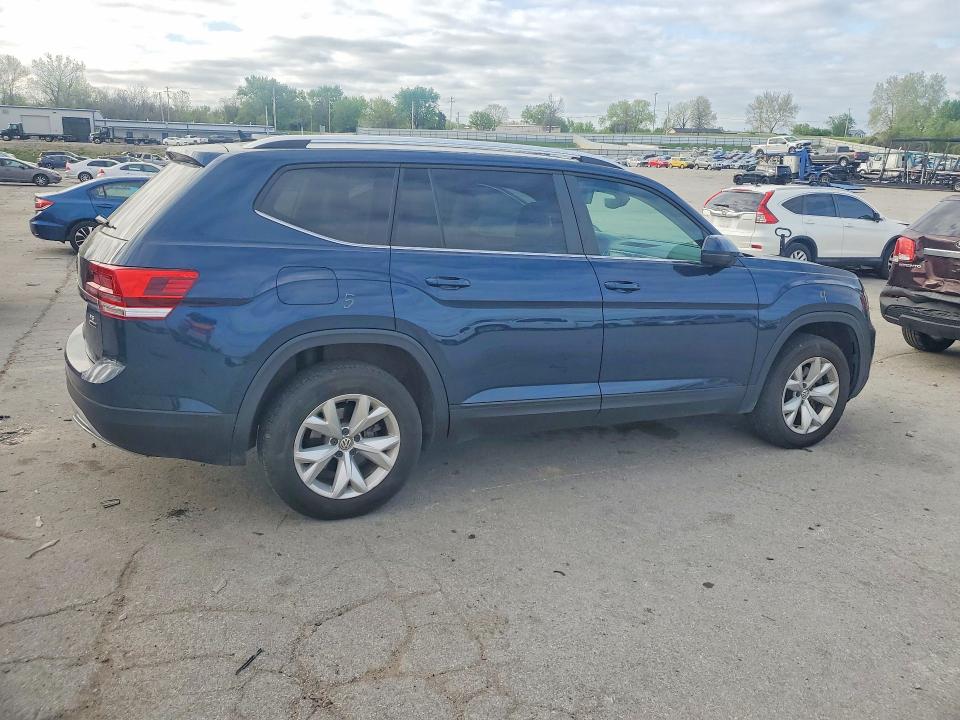 2018 Volkswagen Atlas VIN 1V2LR2CA6JC584440 COPART salvage auction — HAIL, Mo - Salvage Certificate Of Title, sold $4,950 on 2026-07-10 (photo 3)