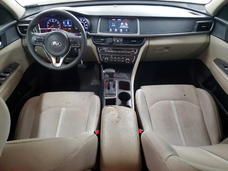 2018 Kia Optima VIN 5XXGT4L35JG182877 COPART salvage auction — FRONT END, Nc - Salvage Certificate Of Title, sold $1,700 on 2026-07-22 (photo 8)