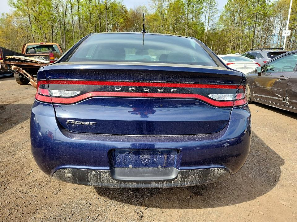 2013 Dodge Dart VIN 1C3CDFAA4DD304379 COPART salvage auction — HAIL, Ny - Certificate Of Title, sold $1,900 on 2026-07-09 (photo 6)