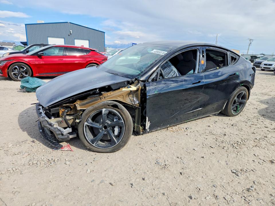2026 Tesla Model y VIN 7SAYGDED0TF383478 COPART salvage auction — SIDE, Ut - Salvage Certificate, sold $14,900 on 2026-07-31 (photo 1)