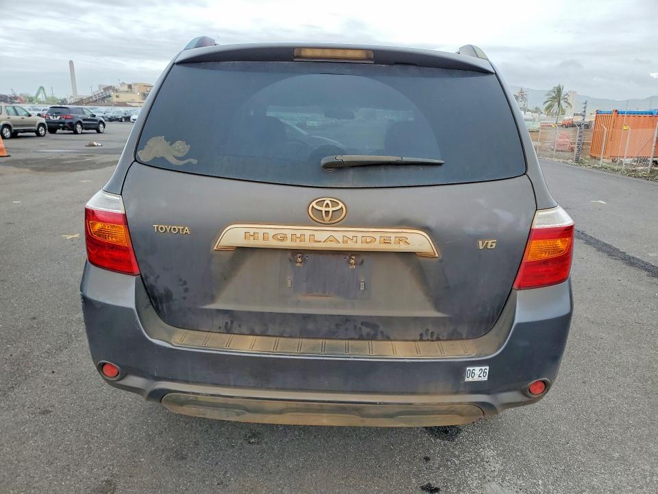2008 Toyota Highlander VIN JTEDS41A682046583 COPART salvage auction — WATER/FLOOD, Hi - Certificate Of Salvage, sold $1 on 2026-07-20 (photo 6)