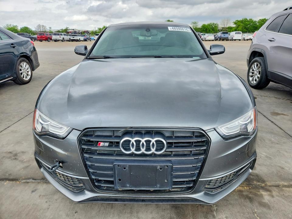 2015 Audi S5 VIN WAUCGAFR3FA055305 COPART salvage auction — NORMAL WEAR, Tx - Certificate Of Title, sold $2,050 on 2026-07-09 (photo 5)
