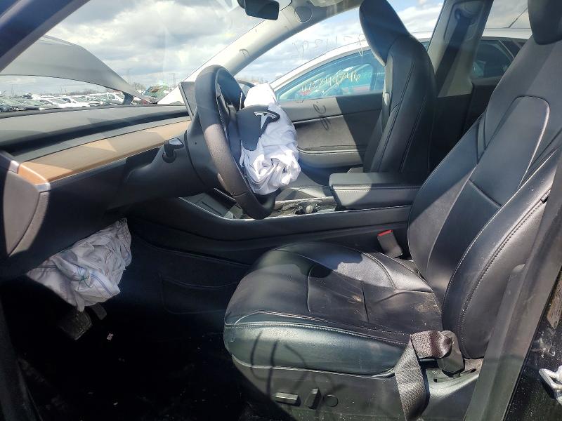 2020 Tesla Model y VIN 5YJYGDEE3LF045854 COPART salvage auction — FRONT END, Il - Salvage Certificate, sold $5,100 on 2026-07-07 (photo 7)
