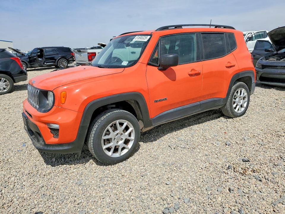 2019 Jeep VIN ZACNJBAB1KPJ99293 COPART salvage auction — WATER/FLOOD, Tx - Salvage Vehicle Title, sold $2,100 on 2026-07-07 (photo 1)