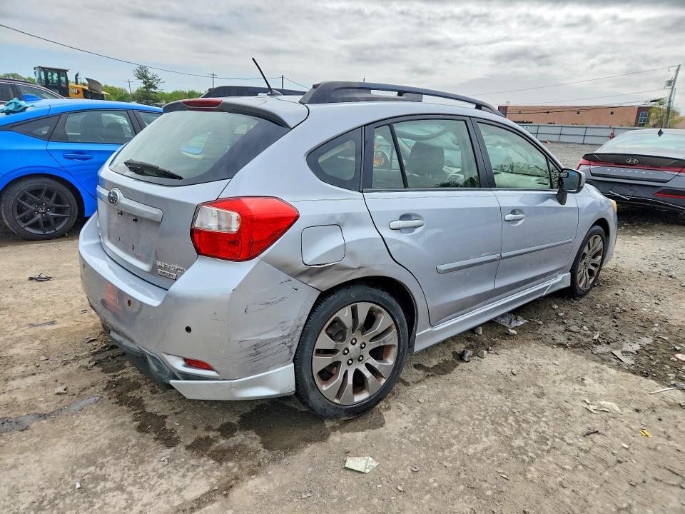 2014 Subaru Impreza VIN JF1GPAL61E8212193 COPART salvage auction — SIDE, Nj - Cert Of Title-Salvage, sold $425 on 2026-07-15 (photo 3)
