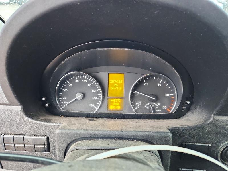 2016 Mercedes-benz Sprinter VIN WD3BE7DD9GP273871 COPART salvage auction — REAR END, On - Permit No Brand - Unfit, sold $3,550 on 2026-07-16 (photo 9)