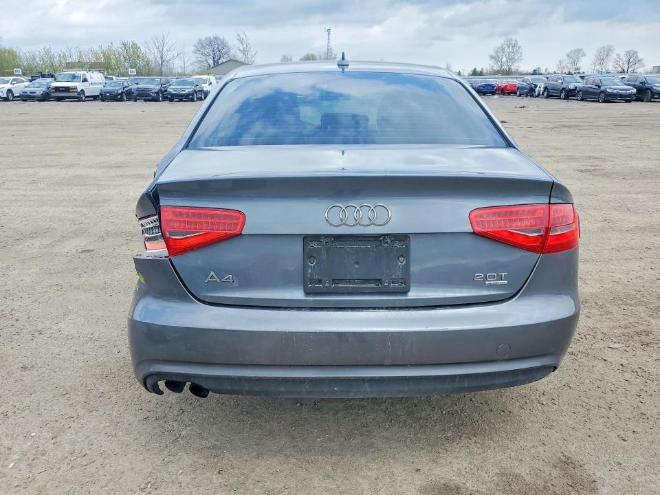 2013 Audi A4 VIN WAUFFCFL5DN044240 COPART salvage auction — REAR END, ON, sold $350 on 2026-07-14 (photo 6)
