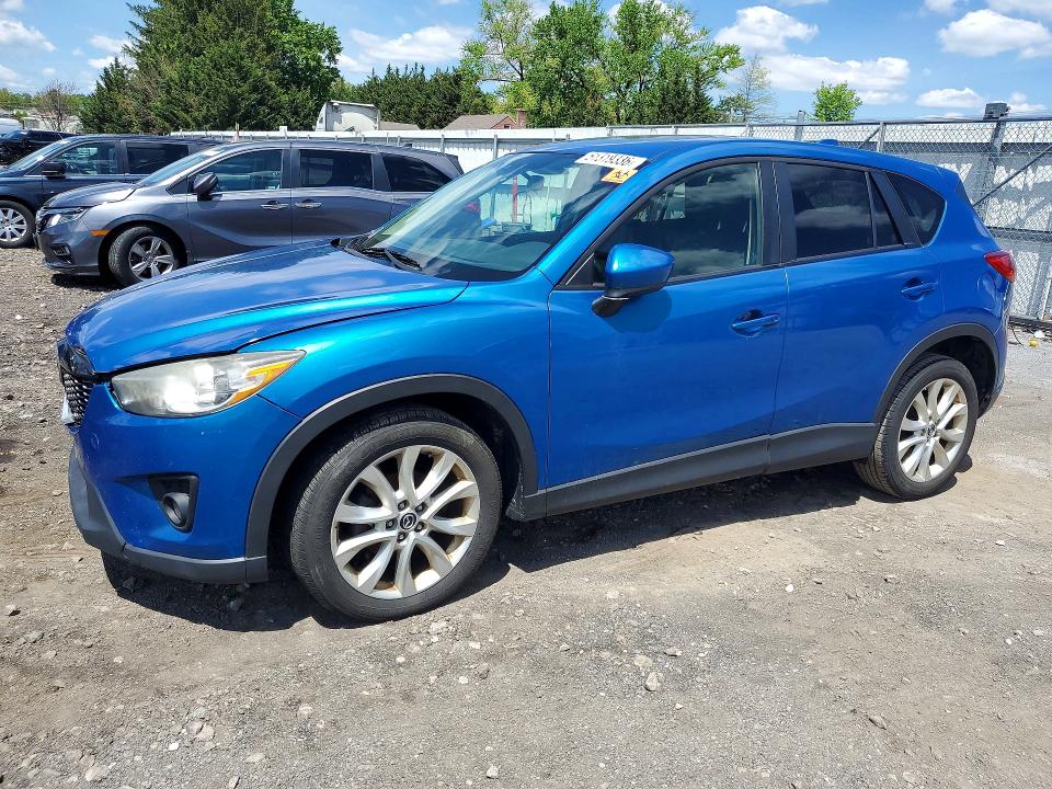 2014 Mazda Cx-5 VIN JM3KE4DY5E0304330 COPART salvage auction — FRONT END, MD - CERT OF SALVAGE > 75% DAMAGE, sold $2,750 on 2026-07-06 (photo 1)