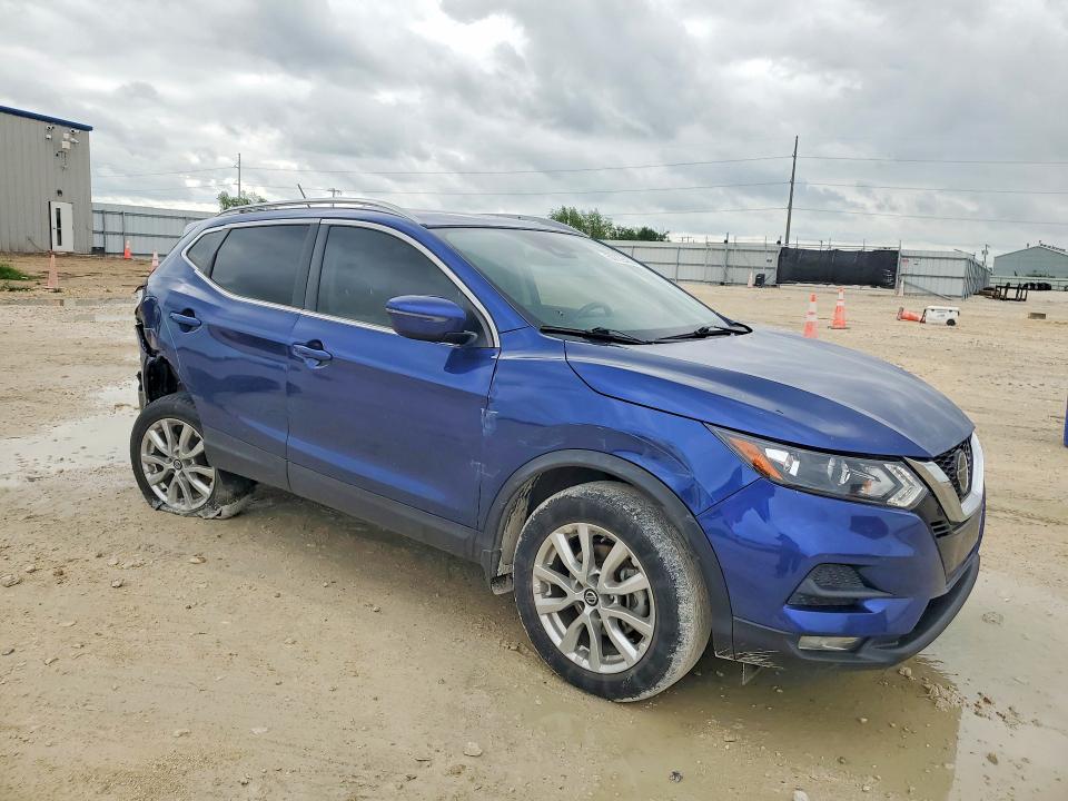2022 Nissan Rogue VIN JN1BJ1BVXNW345452 COPART salvage auction — REAR END, Tx - Salvage Vehicle Title, sold $2,900 on 2026-07-02 (photo 4)