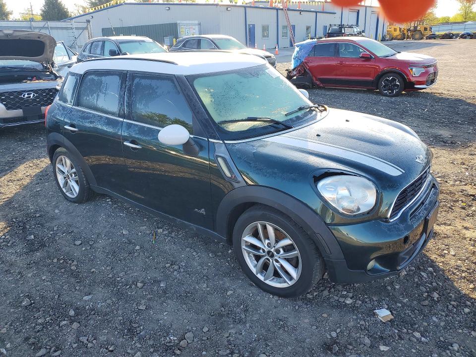 2014 Mini VIN WMWZC5C57EWP35353 COPART salvage auction — FRONT END, Salvage Title, sold $450 on 2026-07-27 (photo 4)