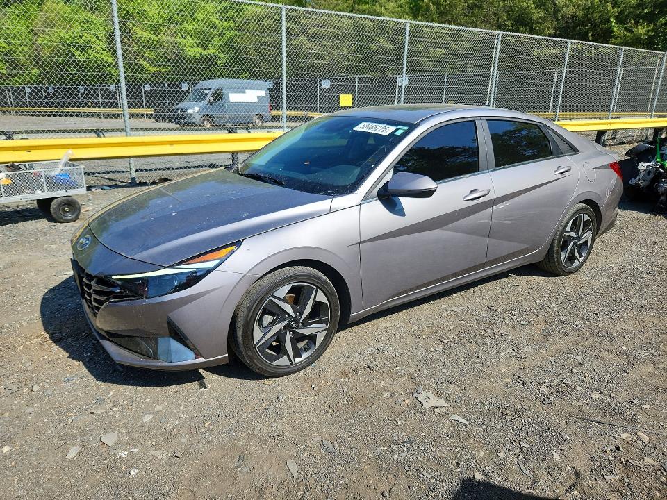 2023 Hyundai Elantra VIN KMHLN4AJ2PU083104 COPART salvage auction — SIDE, Md - Cert Of Salvage > 75% Damage, sold $2,700 on 2026-07-31 (photo 1)