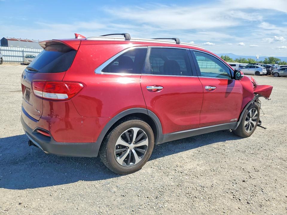 2016 Kia Sorento VIN 5XYPHDA51GG158716 COPART salvage auction — FRONT END, Ca - Salvage Certificate, sold $1,450 on 2026-07-10 (photo 3)