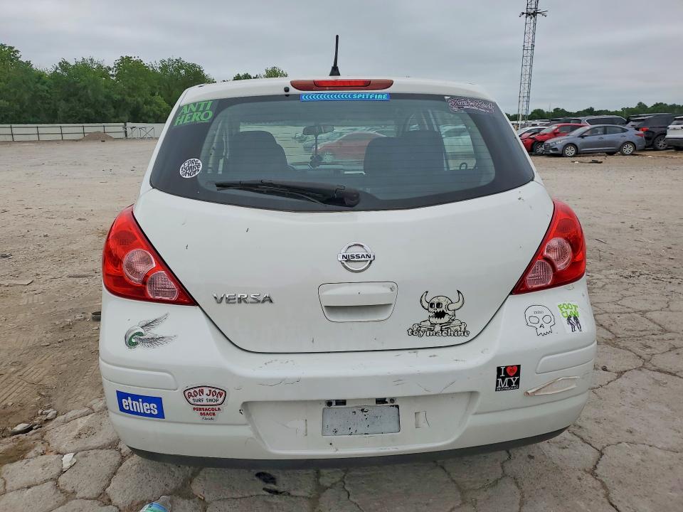 2011 Nissan Versa VIN 3N1BC1CP6BL443485 COPART salvage auction — FRONT END, AZ - CERT OF TITLE - SALVAGE, sold $300 on 2026-07-30 (photo 6)