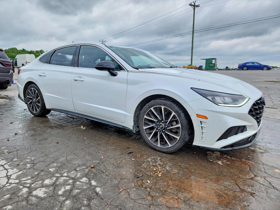 2020 Hyundai Sonata VIN 5NPEJ4J2XLH044654 COPART salvage auction — ROOF, Tn - Salvage Certificate, sold $4,050 on 2026-07-20 (photo 4)