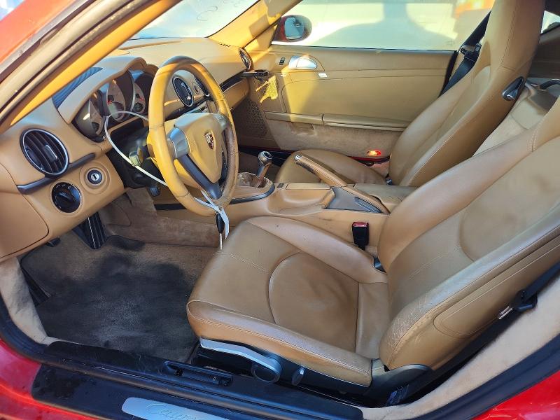 2008 Porsche Cayman VIN WP0AA29868U760220 COPART salvage auction — NORMAL WEAR, Nj - Certificate Of Title, sold $7,200 on 2026-07-20 (photo 7)