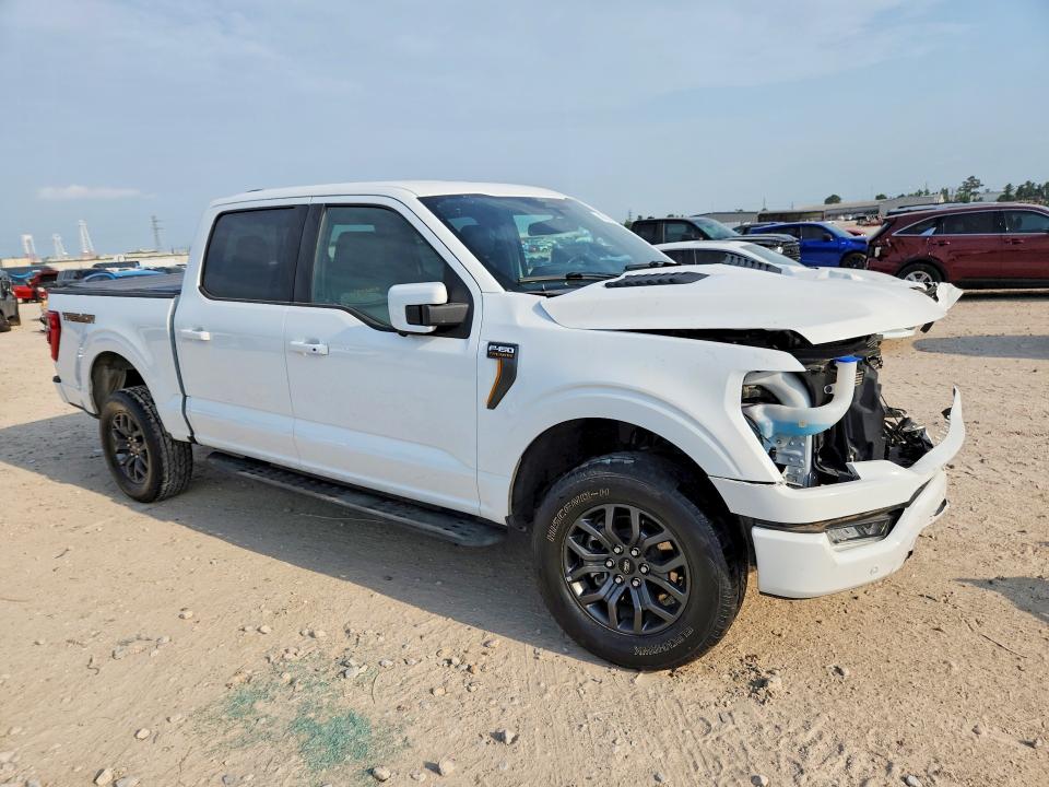 2022 Ford F-150 lightning VIN 1FTEW1E80NFB31331 COPART salvage auction — FRONT END, Tx - Salvage Vehicle Title, sold $12,300 on 2026-07-10 (photo 6)
