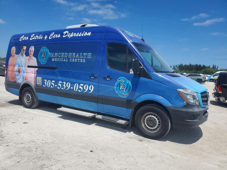 2017 Mercedes-benz Sprinter VIN WDZPE8CDXHP517418 COPART salvage auction — MINOR DENT/SCRATCHES, Fl - Certificate Of Title (P), sold $13,000 on 2026-07-29 (photo 4)