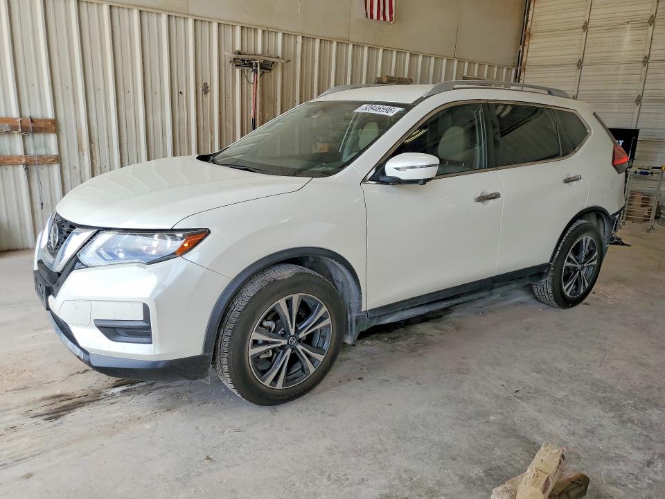 2020 Nissan Rogue VIN JN8AT2MT3LW015805 COPART salvage auction — REAR END, Tx - Salvage Vehicle Title, sold $4,850 on 2026-07-10 (photo 1)