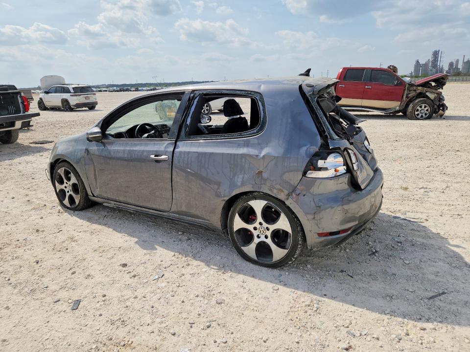 2012 Volkswagen Gti VIN WVWFD7AJ8CW135856 COPART salvage auction — REAR END, Tx - Certificate Of Title, sold $100 on 2026-08-13 (photo 2)