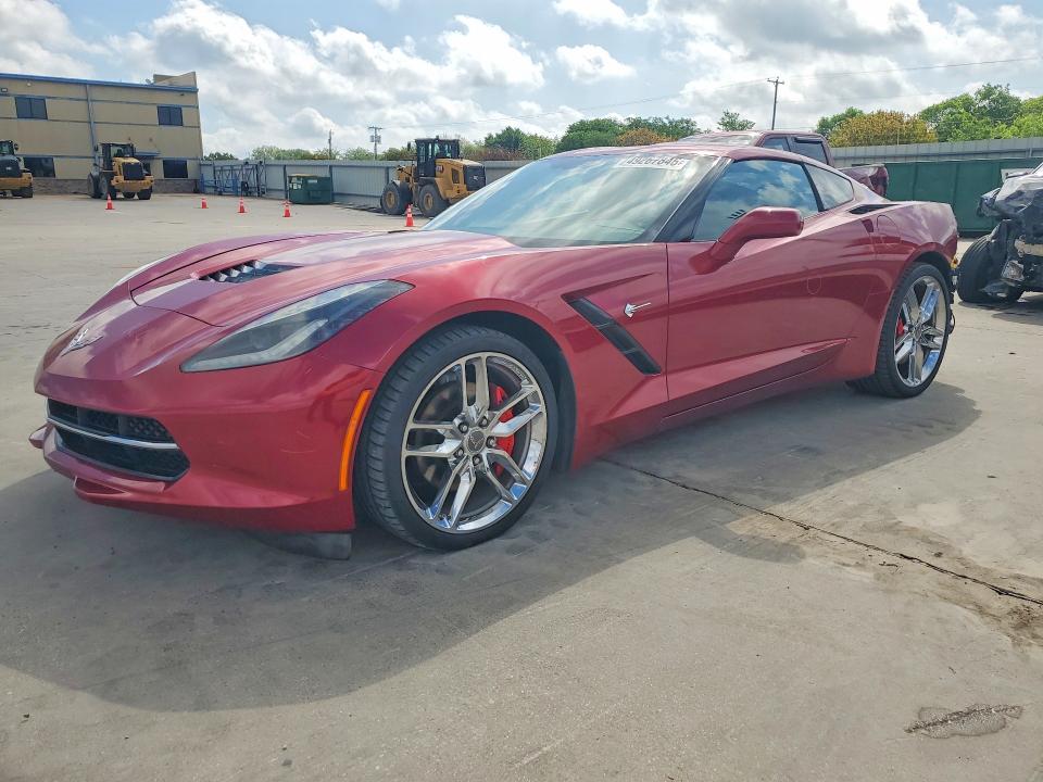 2015 Chevrolet Corvette VIN 1G1YF2D7XF5117870 — COPART salvage auction photo