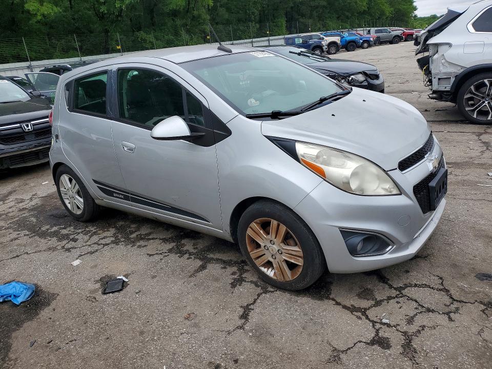 2014 Chevrolet Spark VIN KL8CB6S90EC590463 COPART salvage auction — FRONT END, GA - BILL OF SALE - PARTS ONLY, sold $250 on 2026-07-02 (photo 4)