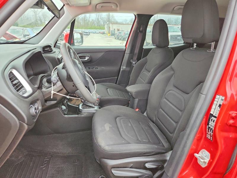 2018 Jeep Renegade VIN ZACCJBBB4JPG95468 COPART salvage auction — FRONT END, IN - BILL OF SALE - PARTS ONLY, sold $750 on 2026-07-27 (photo 7)