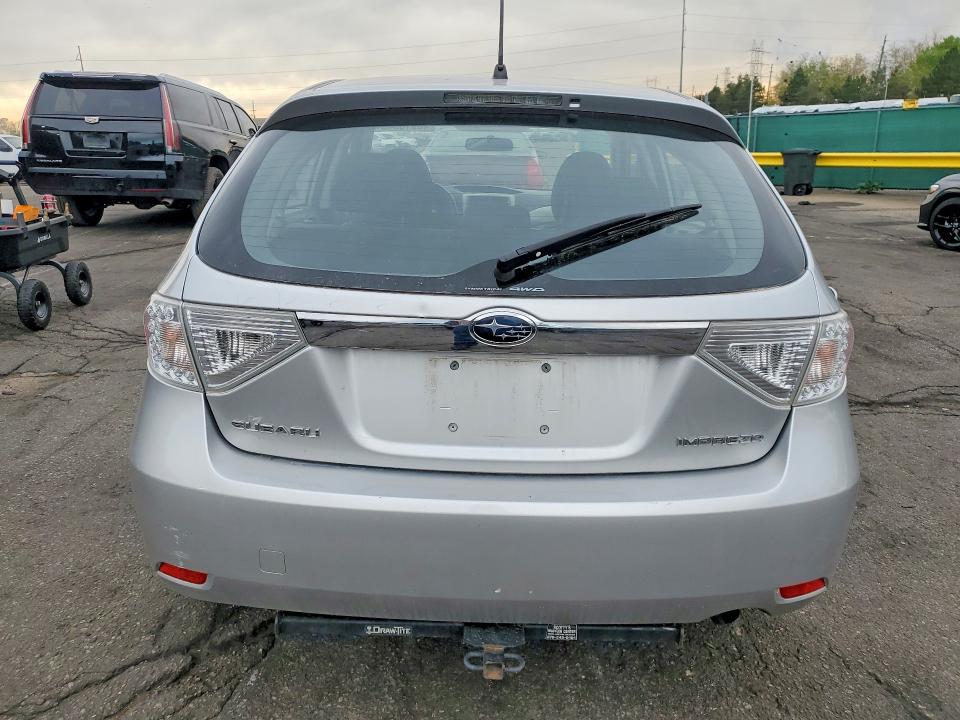 2008 Subaru Impreza VIN JF1GH61688H834792 COPART salvage auction — SIDE, Co - Bill Of Sale-Parts Only, sold $325 on 2026-07-09 (photo 6)