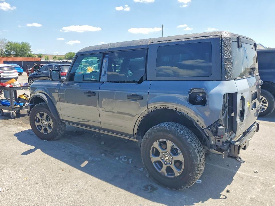 2025 Ford Bronco VIN 1FMDE7BH8SLA43156 COPART salvage auction — BURN, Fl - Cert Of Title Slvg Rebuildable, sold $20,100 on 2026-07-02 (photo 2)