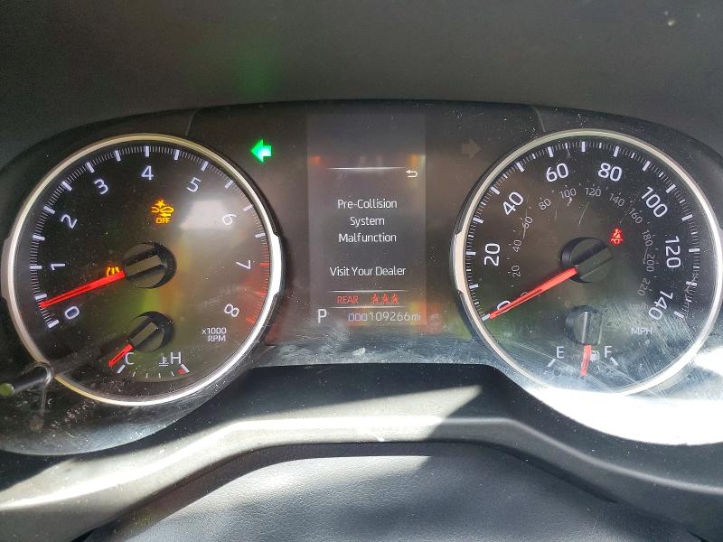 2019 Toyota Rav 4 VIN 2T3H1RFV0KC017632 COPART salvage auction — FRONT END, Fl - Cert Of Title Slvg Rebuildable, sold $4,350 on 2026-07-02 (photo 9)