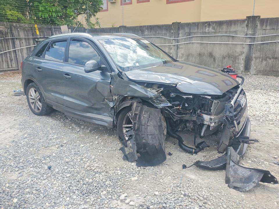 2018 Audi Q3 VIN WA1BCCFS8JR029067 COPART salvage auction — FRONT END, Salvage Title, sold $400 on 2026-07-14 (photo 4)