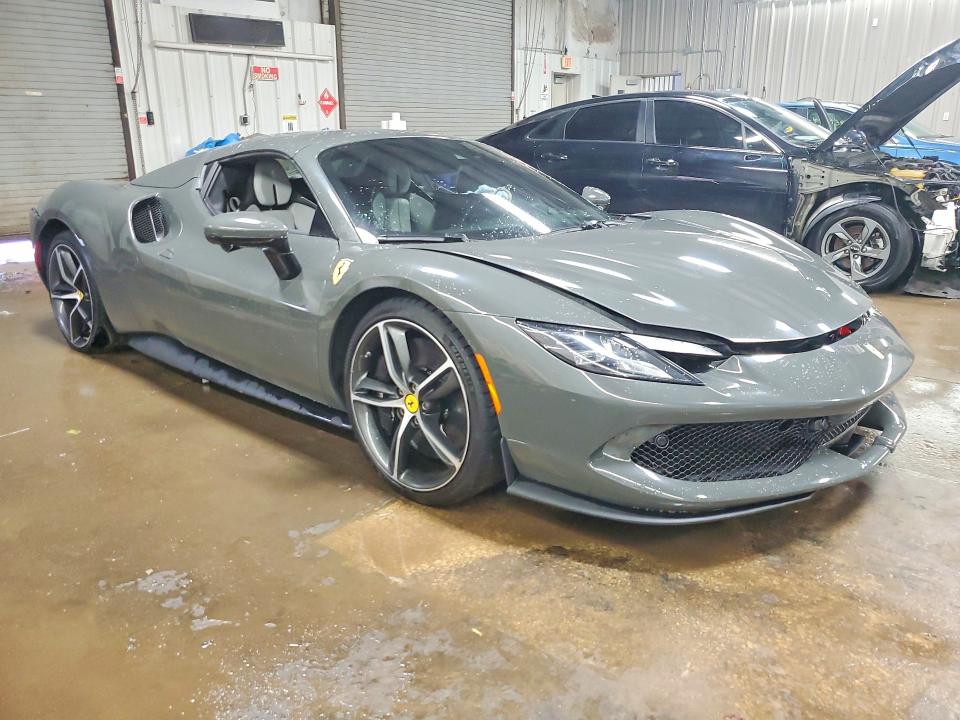 2024 Ferrari VIN ZFF01SMAXR0307461 COPART salvage auction — FRONT END, Mt - Salvage Certificate Of A Vehic, sold $106,000 on 2026-07-28 (photo 4)