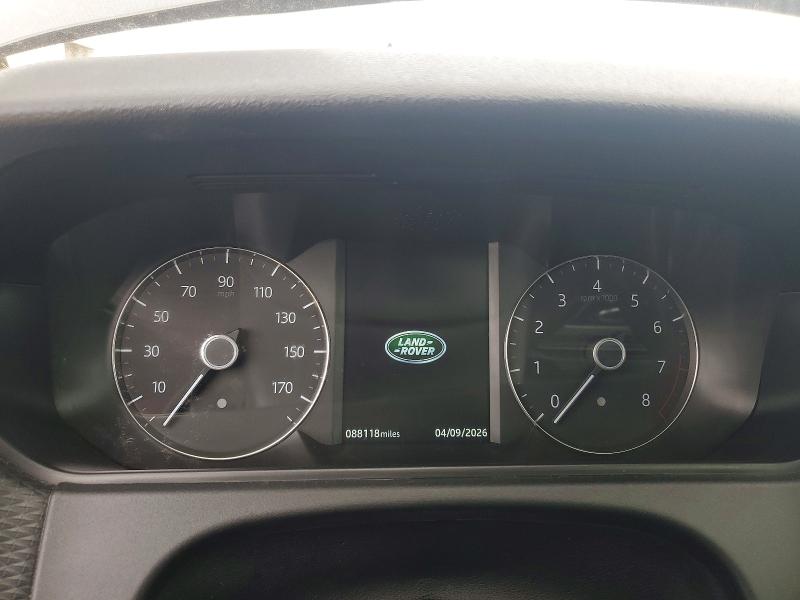 2020 Land Rover Range Rover Velar VIN SALYB2EX0LA267127 COPART salvage auction — Normal Wear, IN - CERTIFICATE OF TITLE, sold $3,600 on 2026-07-03 (photo 9)