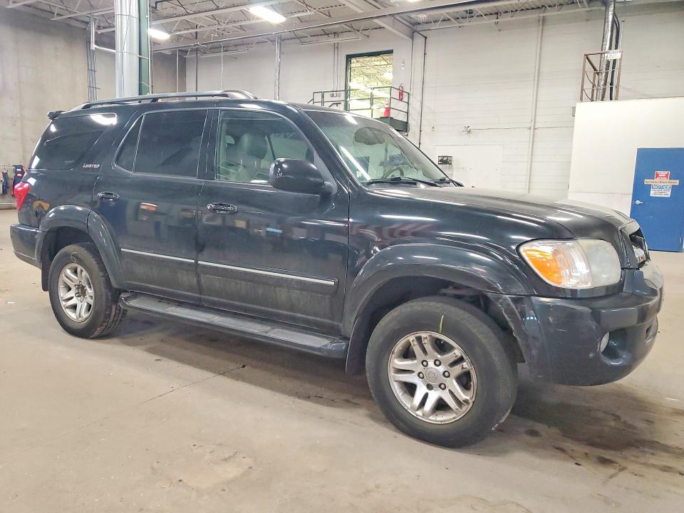 2005 Toyota Sequoia VIN 5TDBT48A95S236414 COPART salvage auction — FRONT END, Mn - Cert Of Title-Salvage, sold $1,750 on 2026-07-02 (photo 4)