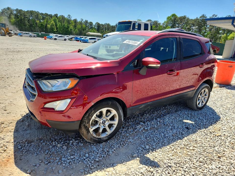 2020 Ford Ecosport VIN MAJ3S2GE4LC394552 COPART salvage auction — FRONT END, Ga - Cert Of Title-Salvage, sold $900 on 2026-07-09 (photo 1)