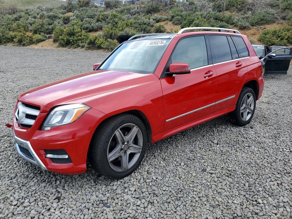 2015 Mercedes-benz Glk-class VIN WDCGG0EB7FG419574 COPART salvage auction — SIDE, Nv - Salvage Title, sold $600 on 2026-07-23 (photo 1)