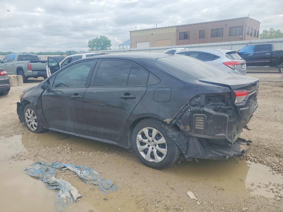 2021 Toyota VIN 5YFEPMAE1MP242178 COPART salvage auction — FRONT END, Ks - Cert Of Title-Salvage, sold $4,250 on 2026-07-07 (photo 2)