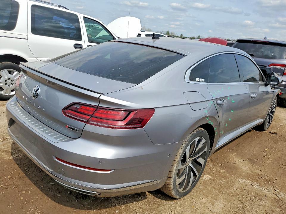 2019 Volkswagen Arteon VIN WVWTR7AN0KE001211 COPART salvage auction — FRONT END, Il - Salvage Certificate, sold $4,000 on 2026-07-07 (photo 3)