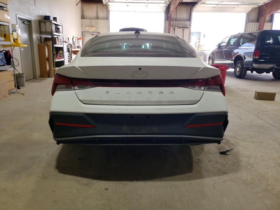2024 Hyundai Elantra VIN KMHLM4DG9RU678618 COPART salvage auction — FRONT END, MD - CERT OF SALVAGE > 75% DAMAGE, sold $5,300 on 2026-07-03 (photo 6)