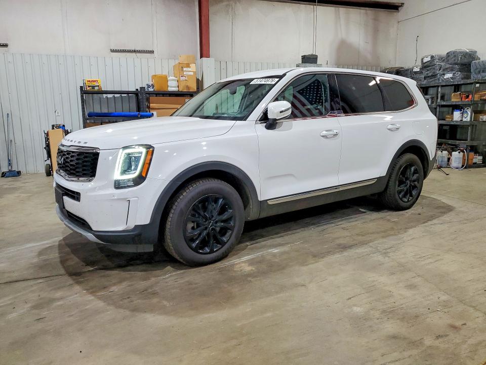 2022 Kia Telluride VIN 5XYP24HC2NG294565 COPART salvage auction — REAR END, Tx - Salvage Vehicle Title, sold $8,100 on 2026-07-06 (photo 1)