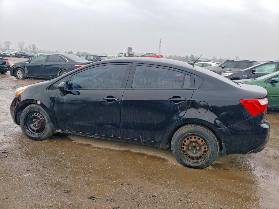 2013 Kia Rio VIN KNADM4A36D6248310 COPART salvage auction — FRONT END, Salvage Title, sold $150 on 2026-07-23 (photo 2)