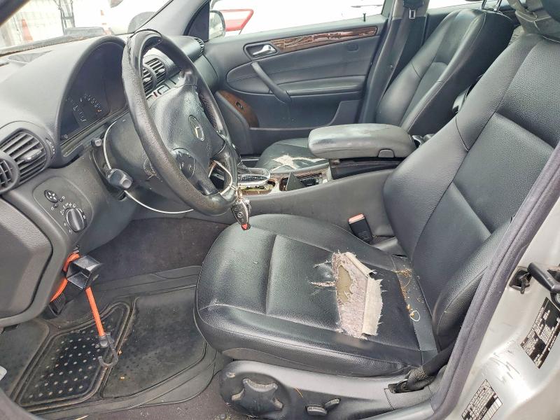 2004 Mercedes-benz C VIN WDBRF61J44E015303 COPART salvage auction — MECHANICAL, MD - PARTS ONLY-NO TITLE LETTER, sold $250 on 2026-08-17 (photo 7)